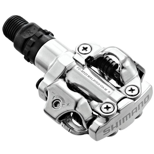 Shimano PD-M520 SPD Pedal - silver